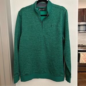 Under Armour Green Pullover Half Zip